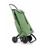 Rolser - I-Max Tweed Verde Bolsa para carrito de la compra