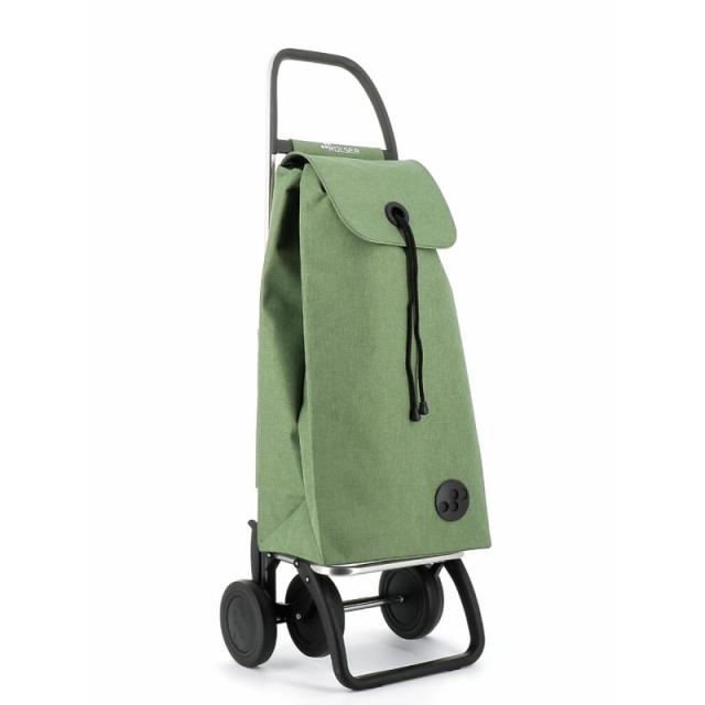 Rolser - I-Max Tweed Verde Bolsa para carrito de la compra