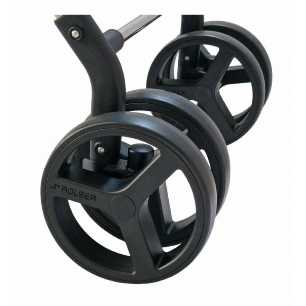 Rolser - BAS001-1001 bolsa de compras Turquesa Bolsa para carrito de la compra