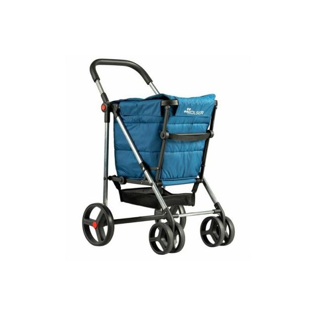 Rolser - BAS001-1001 bolsa de compras Turquesa Bolsa para carrito de la compra