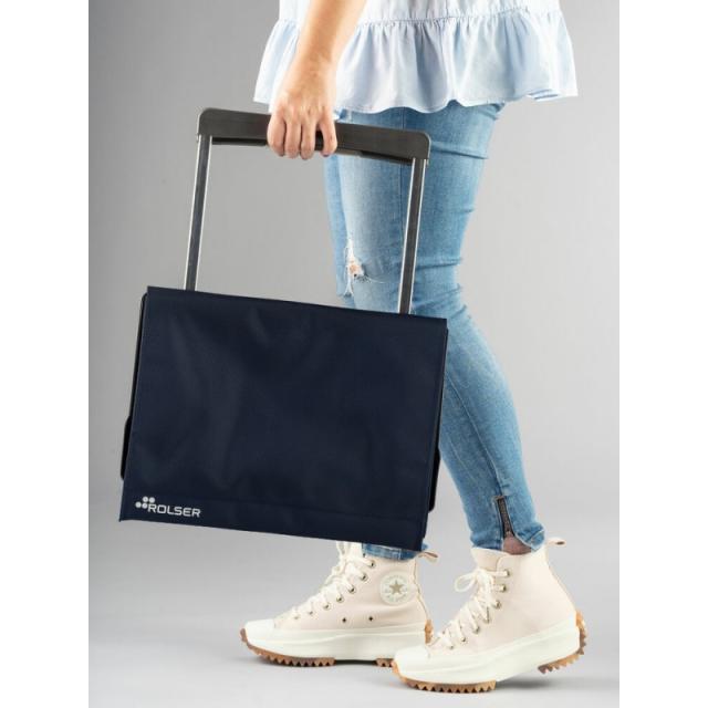 Rolser - PLE001-1031 bolsa de compras Gris Bolsa para carrito de la compra