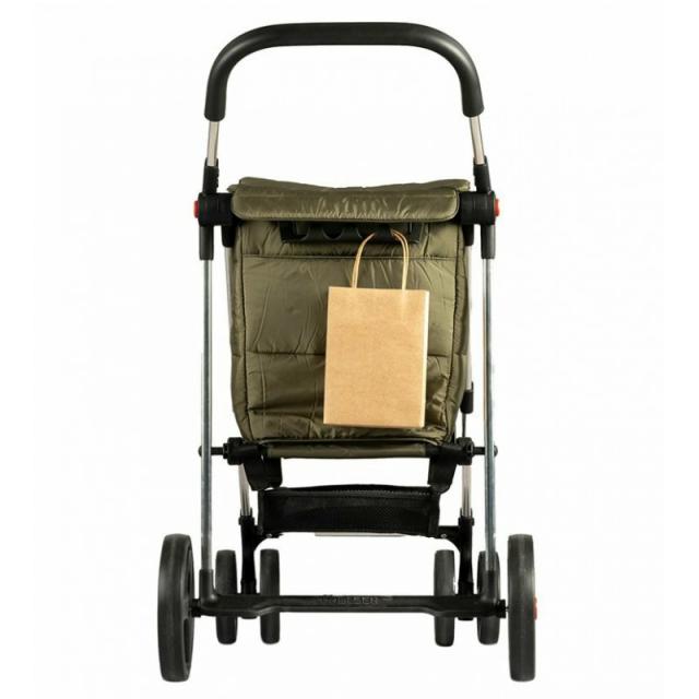 Rolser - BAS001-1005 bolsa de compras Caqui Bolsa para carrito de la compra