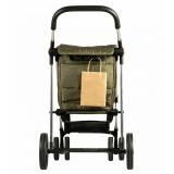 Rolser - BAS001-1005 bolsa de compras Caqui Bolsa para carrito de la compra