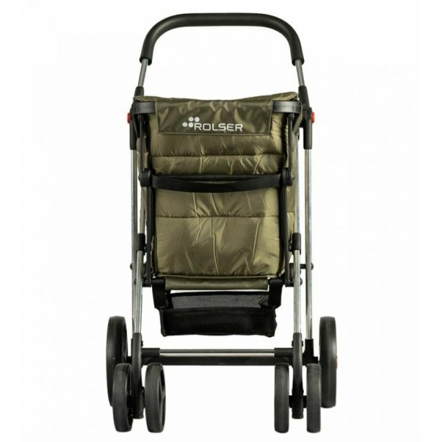 Rolser - BAS001-1005 bolsa de compras Caqui Bolsa para carrito de la compra