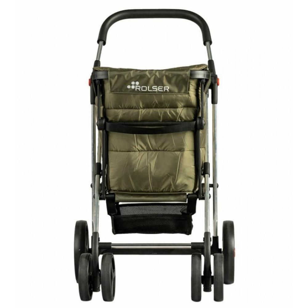 Rolser - BAS001-1005 bolsa de compras Caqui Bolsa para carrito de la compra