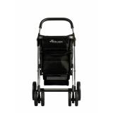 Rolser - BAS001-1023 bolsa de compras Negro Bolsa para carrito de la compra