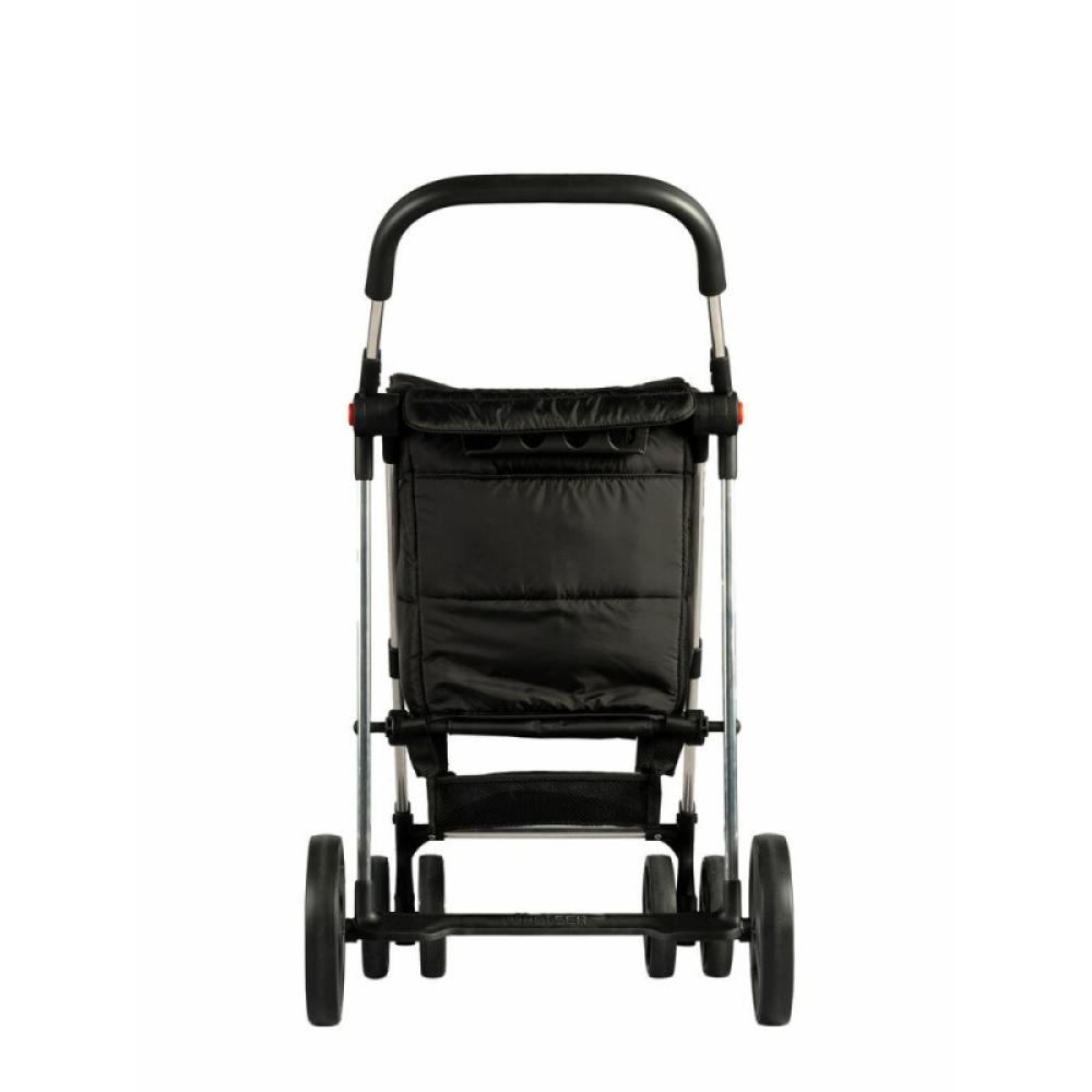 Rolser - BAS001-1023 bolsa de compras Negro Bolsa para carrito de la compra