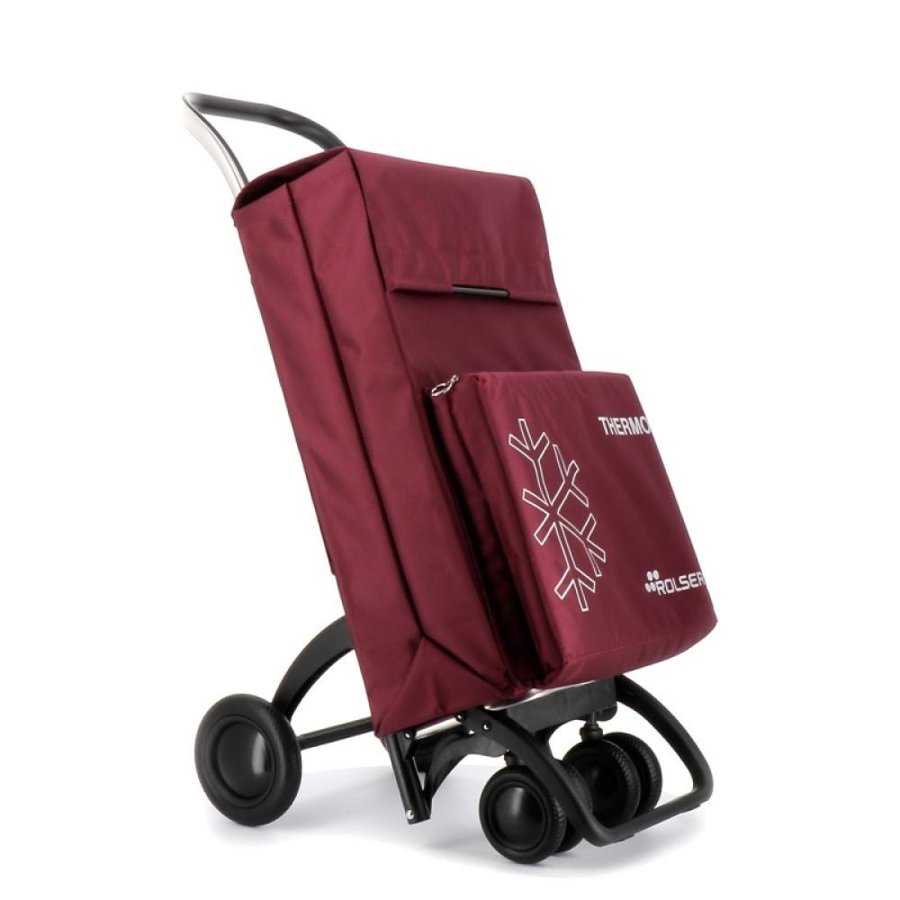 Rolser - Thermo Fresh MF Borgoña Bolsa para carrito de la compra