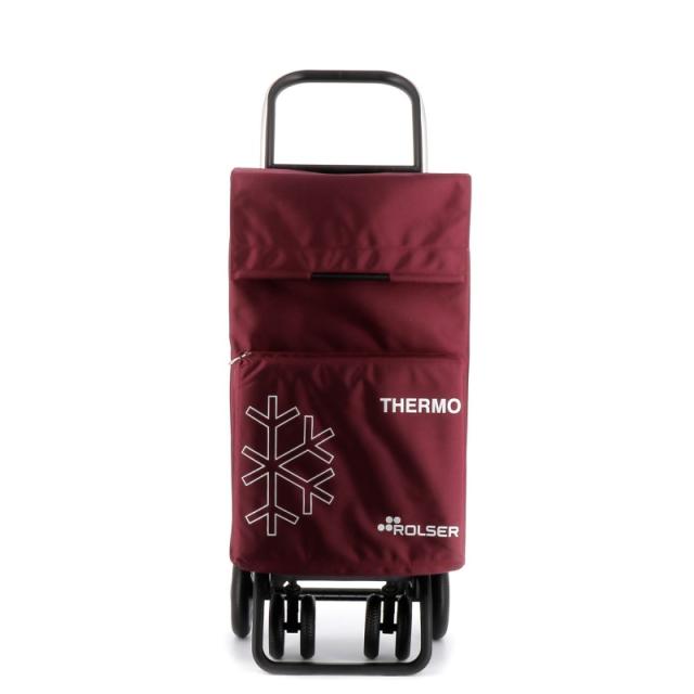 Rolser - Thermo Fresh MF Borgoña Bolsa para carrito de la compra