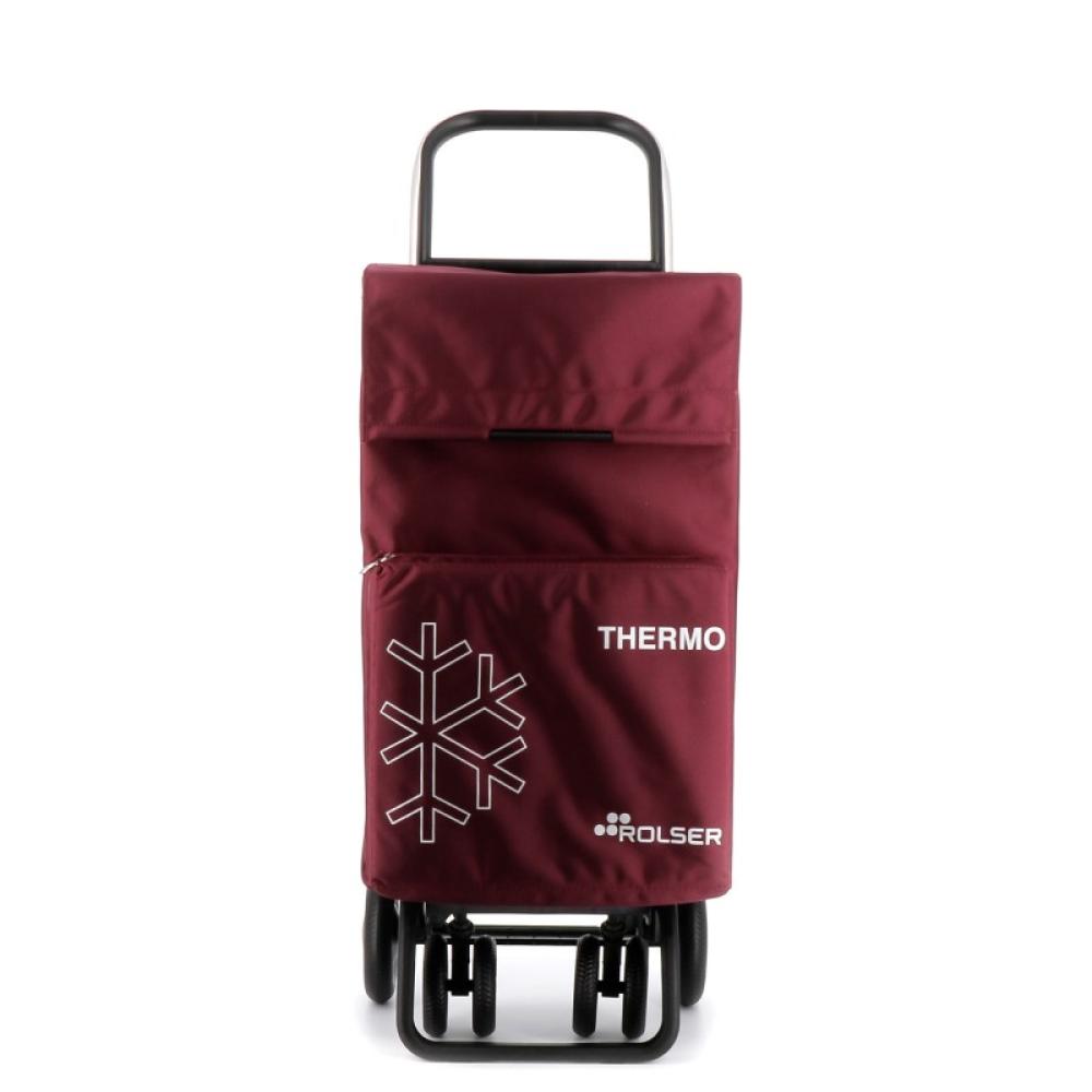 Rolser - Thermo Fresh MF Borgoña Bolsa para carrito de la compra