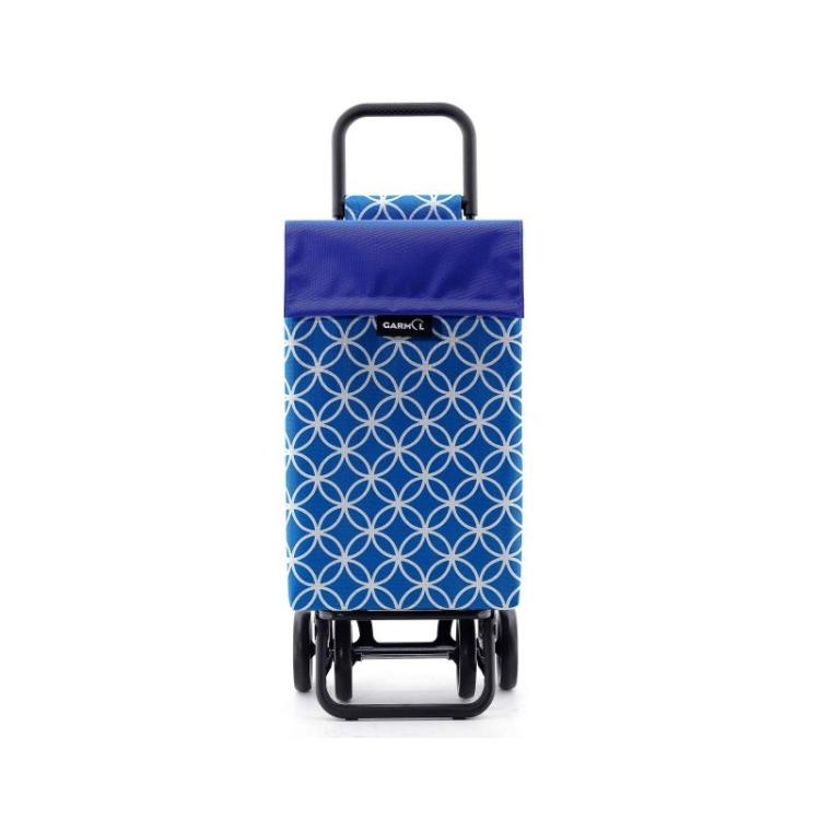 Garmol - 10015 Geo Negro, Azul Bolsa para carrito de la compra