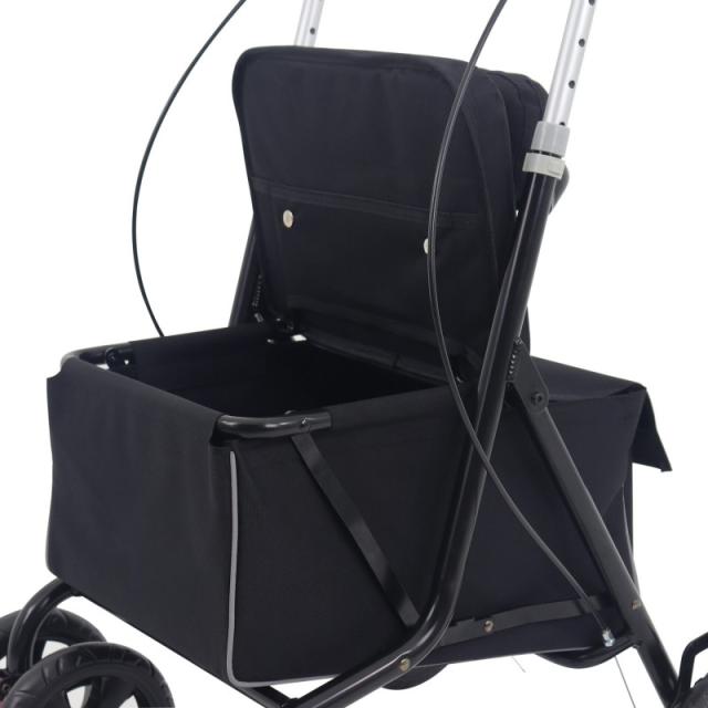 Rolser - KDI001-1023 bolsa de compras Negro Bolsa para carrito de la compra