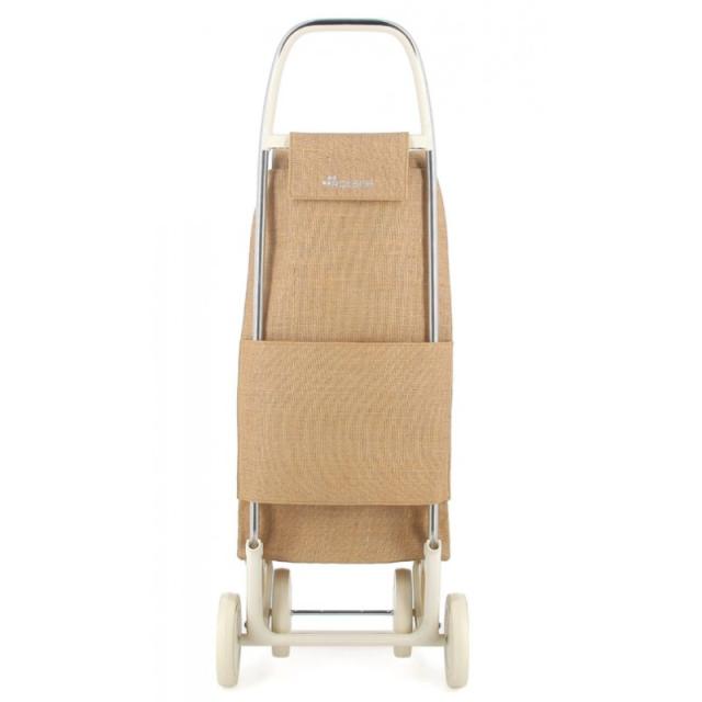 Rolser - I-Max Yute Off White 4 Beige Bolsa para carrito de la compra