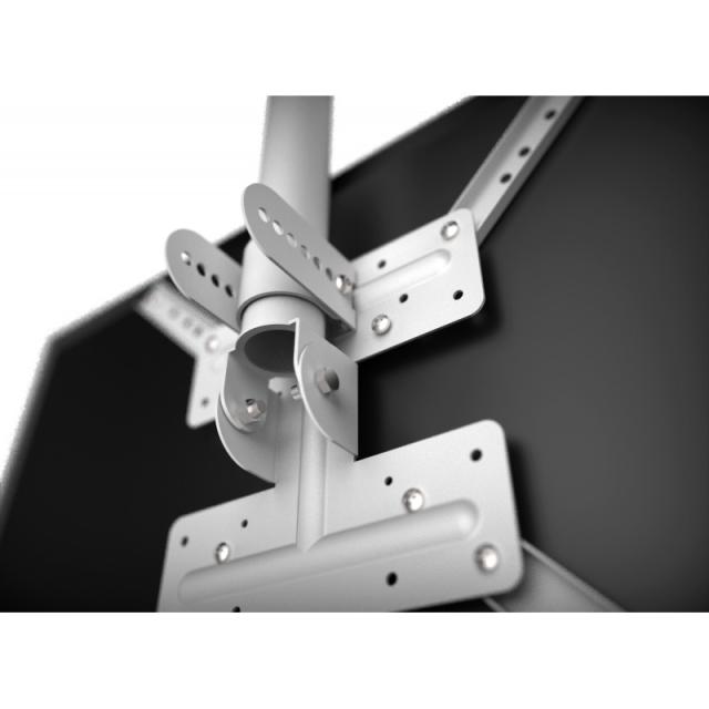 Vision - TM-1200 FP soporte para pantalla de señalización Blanco