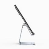 AISENS - Soporte De Sobremesa Tamaño M Ajustable (1 Pivote) Para Movil / Tablet, Plata