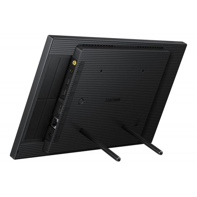 Samsung - QB13C-T Pantalla plana para señalización digital 33 cm (13") LCD Wifi 500 cd / m² Full HD Negro Pantalla táctil Tizen