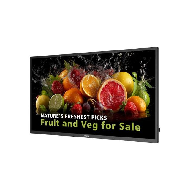 Philips - 5000 series 50BDL5050D/00 pantalla de señalización 127 cm (50") LCD Wifi 600 cd / m² Full HD Negro Procesador incorpor