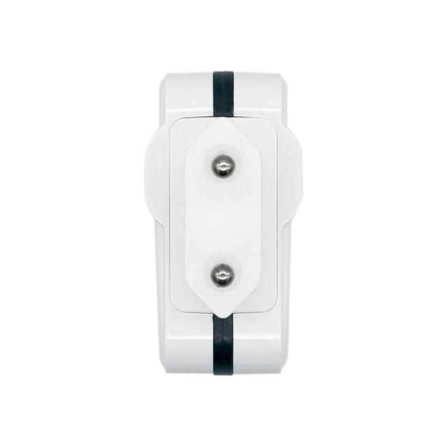 AISENS - Cargador USB 17W 5V/3.4A, 2xUSB Con Control AI, Blanco