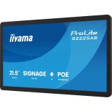 iiyama - ProLite S2225AS-B1P Pantalla plana para señalización digital 54,6 cm (21.5") LCD Wifi 500 cd / m² Full HD Negro Procesa