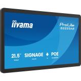 iiyama - ProLite S2225AS-B1P Pantalla plana para señalización digital 54,6 cm (21.5") LCD Wifi 500 cd / m² Full HD Negro Procesa