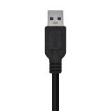 AISENS - Cable USB 3.0 Impresora Tipo A/M-B/M, Negro, 2.0m