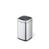 Durable - TOUCH 12L Rectangular Acero inoxidable Plata, Negro