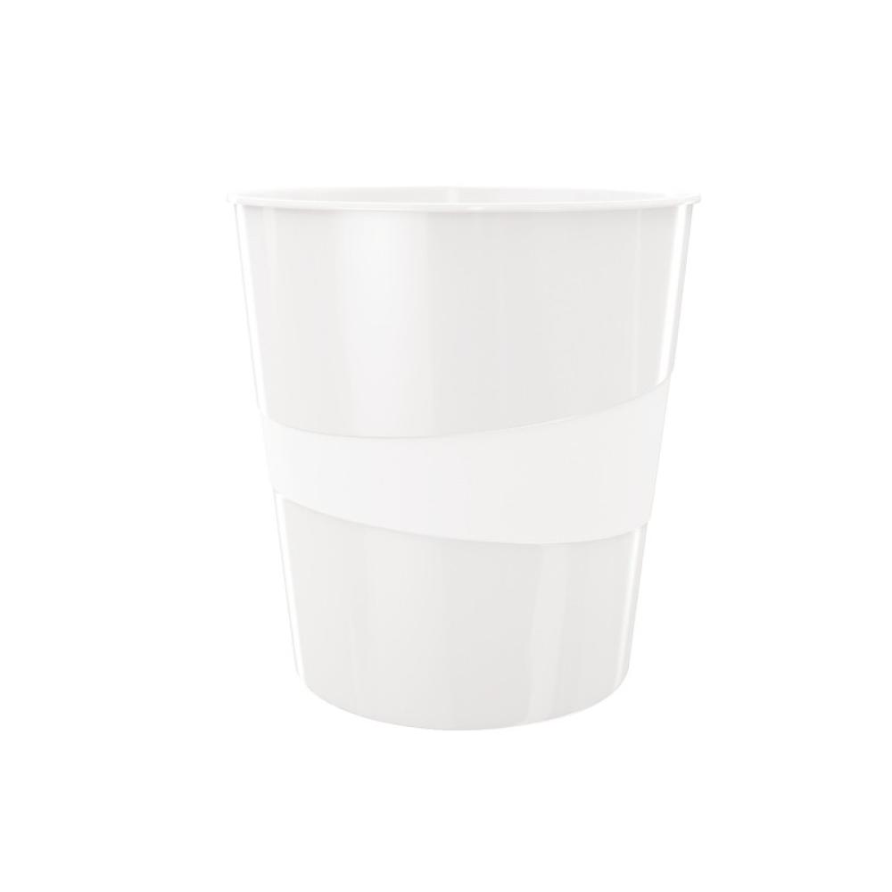 Leitz - WOW Waste Bin Plástico Blanco