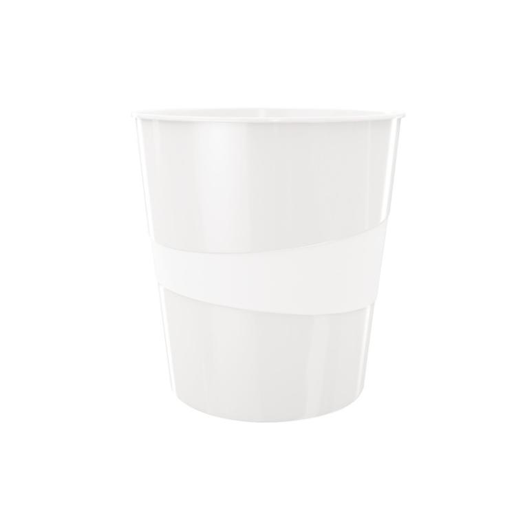 Leitz - WOW Waste Bin Plástico Blanco