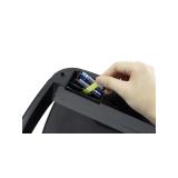 Durable - TOUCH 21L Rectangular Acero inoxidable Negro, Plata