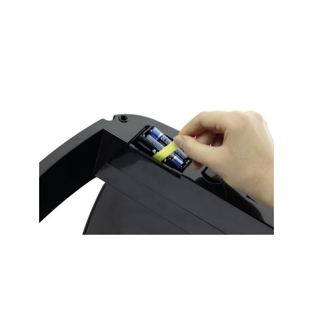 Durable - NO TOUCH 35L Rectangular Acero inoxidable Negro, Plata