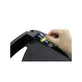 Durable - NO TOUCH 35L Rectangular Acero inoxidable Negro, Plata