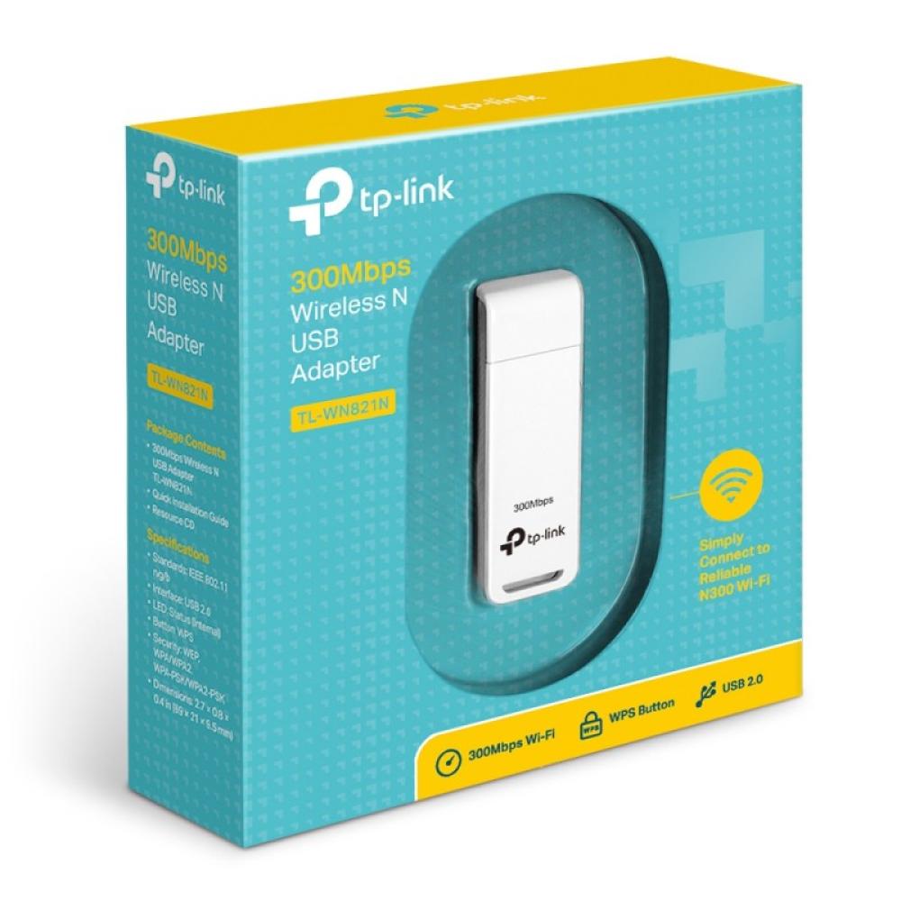 TP-Link - TL-WN821N adaptador y tarjeta de red WLAN 300 Mbit/s