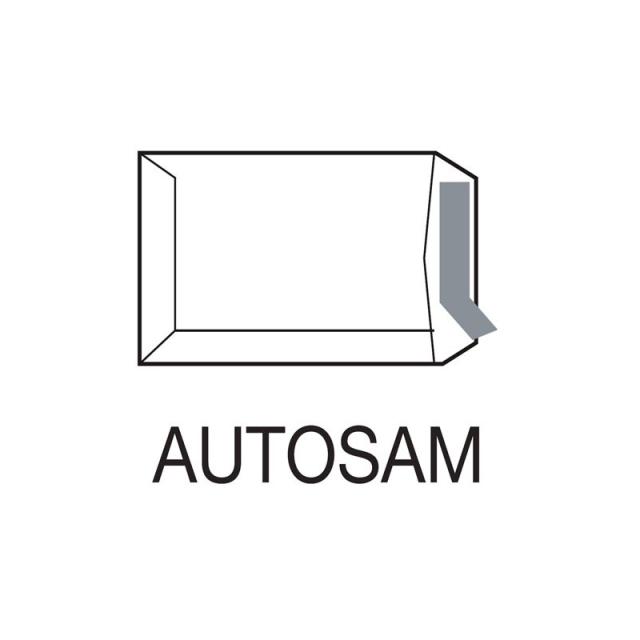 Sam - CAJA 500 BOLSAS POSTAL PROLONGADO (132X187) KRAFT 80 GRS. AUTOSAM AUTOADHESIVO CON TIRA DE SILICONA SAM 141200