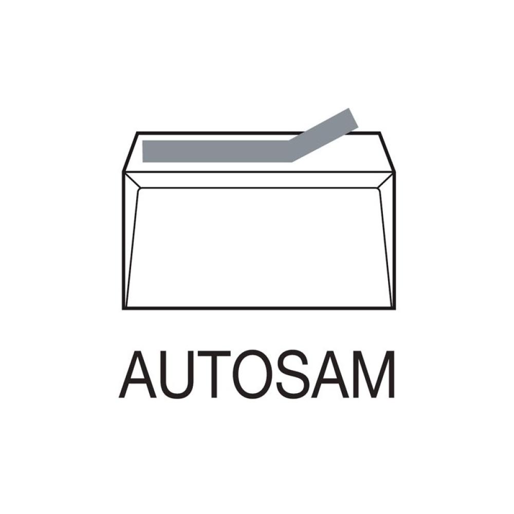 Sam - CAJA 250 BOLSAS CUARTO PROLONGADO (184X261) KRAFT 80 GRS. AUTOSAM AUTOADHESIVO CON TIRA DE SILICONA SAM 141705