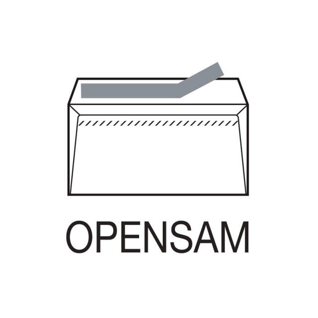Sam - CAJA 250 BOLSAS FOLIO PROLONGADO (260X360) KRAFT 90 GRS. OPENSAM AUTOADHESIVO CON TIRA DE SILICONA SAM 145706