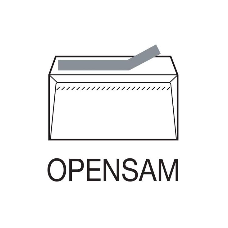 Sam - CAJA 250 BOLSAS FOLIO PROLONGADO (260X360) KRAFT 90 GRS. OPENSAM AUTOADHESIVO CON TIRA DE SILICONA SAM 145706