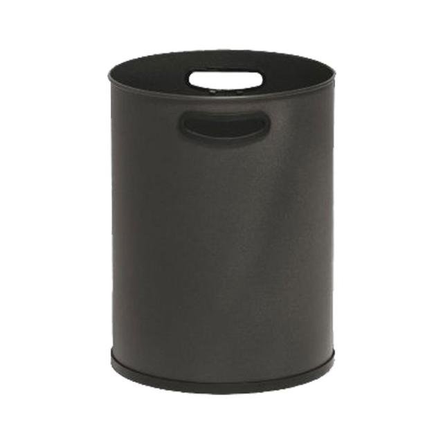 Sie - PAPELERA METALICA SIE CON ASAS NEGRA 27L 90