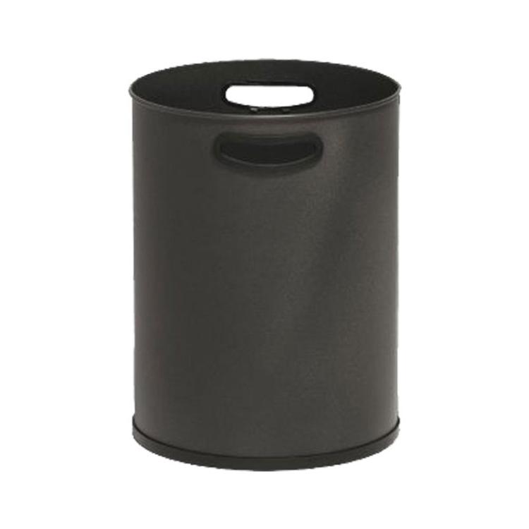 Sie - PAPELERA METALICA SIE CON ASAS NEGRA 27L 90