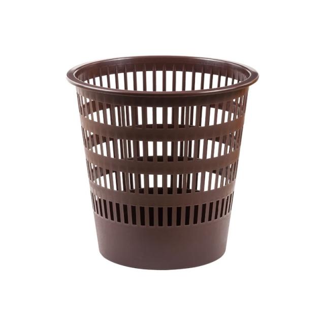 FAIBO - PAPELERA PLASTICO 306 REJILLA MARRON FAIBO 306-09