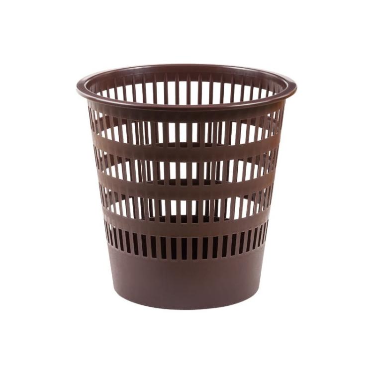 FAIBO - PAPELERA PLASTICO 306 REJILLA MARRON FAIBO 306-09