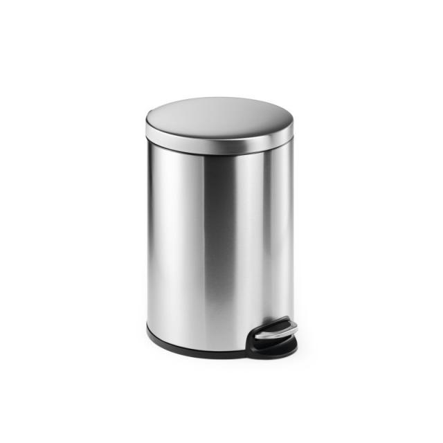 Durable - 340223 papelera 20 L Alrededor Acero inoxidable
