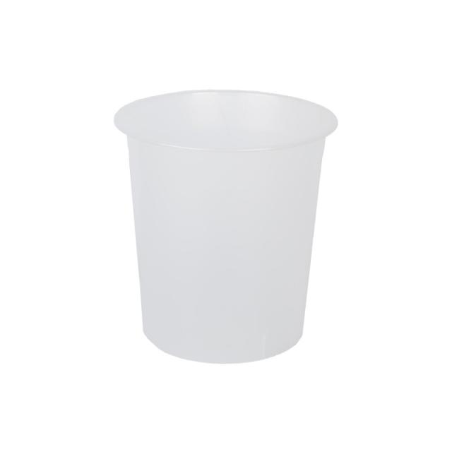 OLEF - PAPELERA PLASTICO CERRADA TRASL.CRISTAL