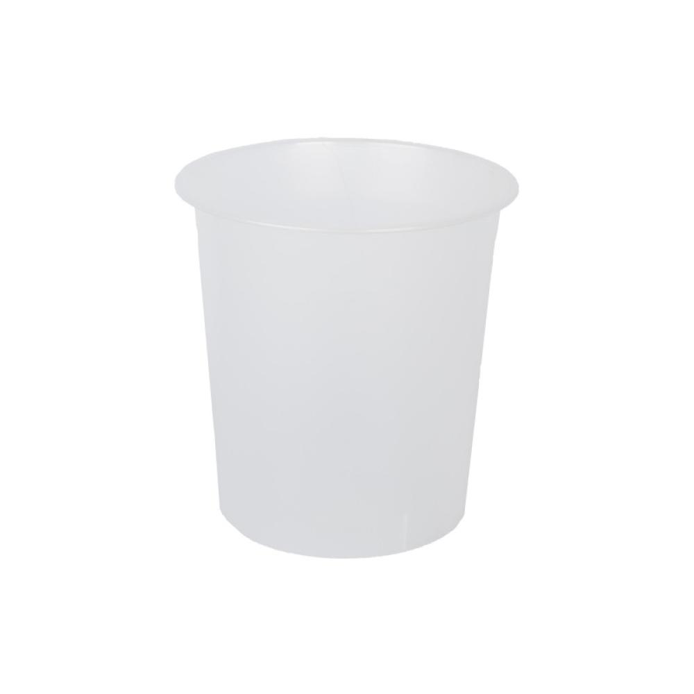 OLEF - PAPELERA PLASTICO CERRADA TRASL.CRISTAL