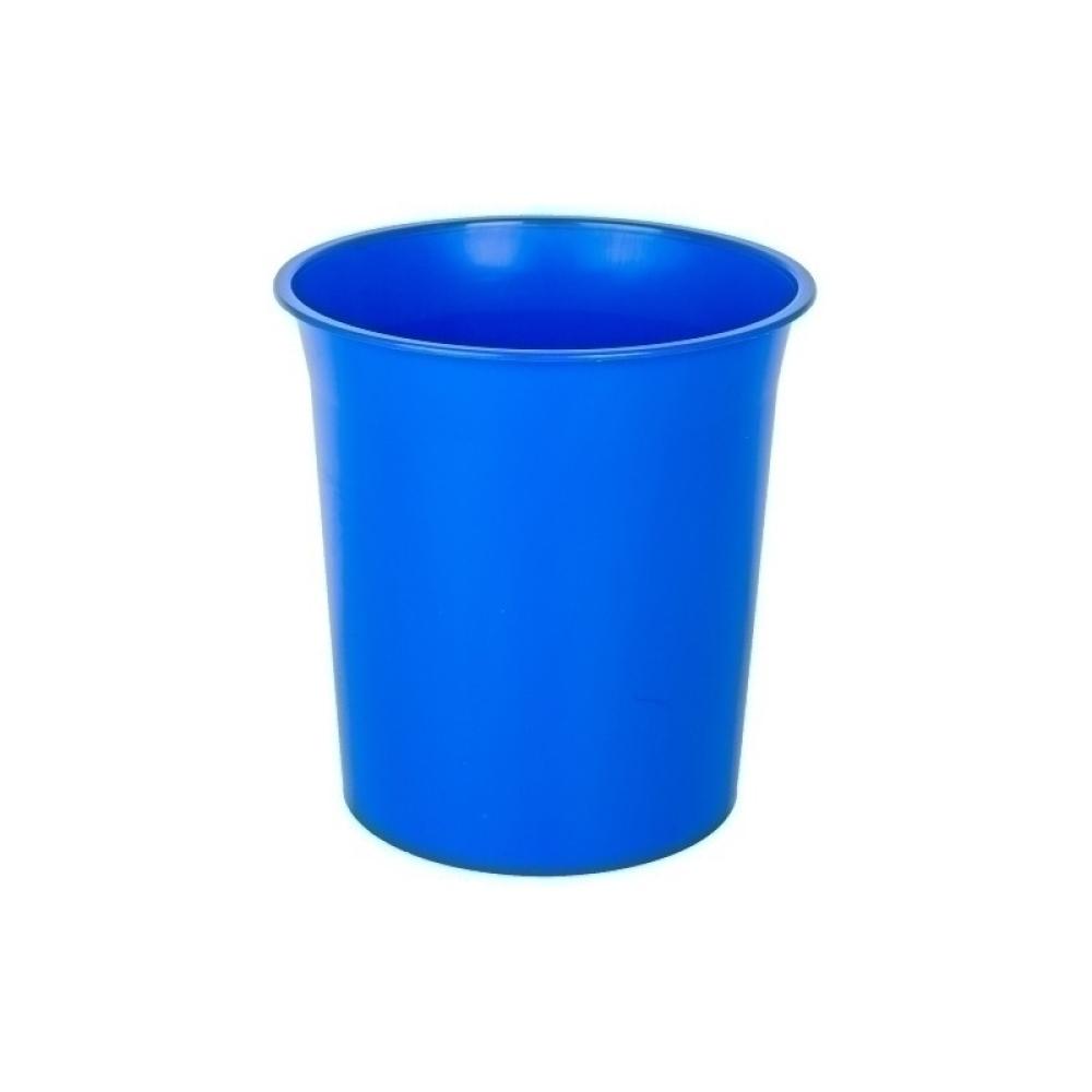 OLEF - PAPELERA PLASTICO CERRADA AZUL