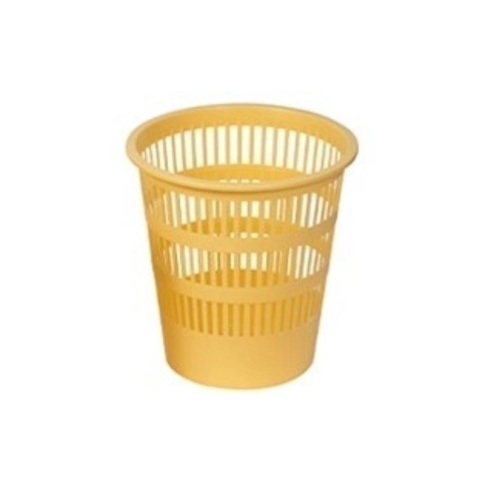 FAIBO - PAPELERA FAIBO REJILLA 12 L PASTEL AMAR.