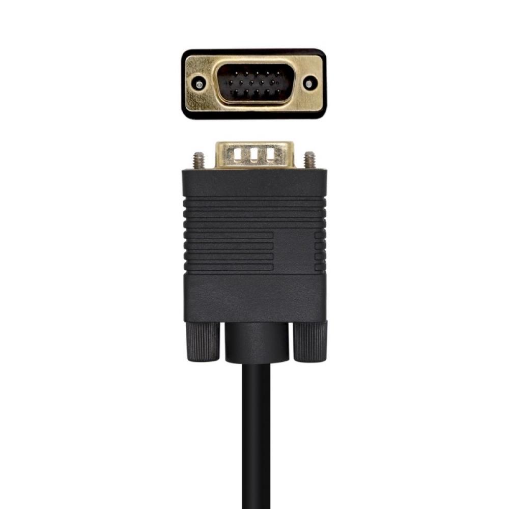 AISENS - Cable Conversor DisplayPort A VGA, DP/M-VGA/M, Negro, 3.0m