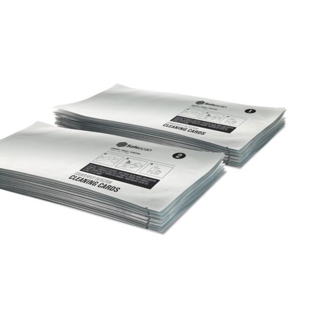 Safescan - 136-0545 kit de limpieza para computadora Counterfeit bill detector Láminas para limpieza de equipos