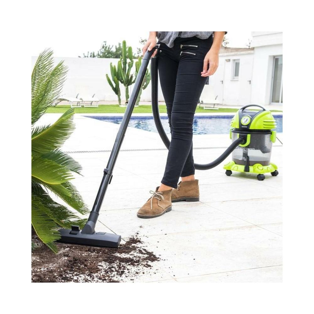 Cecotec - Wet&Dry T 15 L Aspiradora de tambor Seca y húmeda 1200 W Sin bolsa