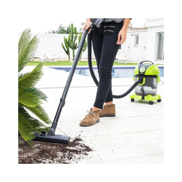 Cecotec - Wet&Dry T 15 L Aspiradora de tambor Seca y húmeda 1200 W Sin bolsa