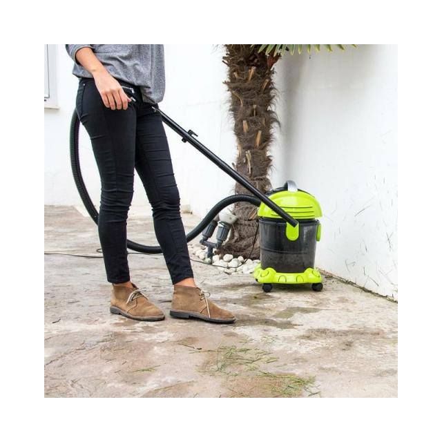 Cecotec - Wet&Dry T 15 L Aspiradora de tambor Seca y húmeda 1200 W Sin bolsa